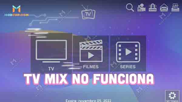tv mix no funciona octubre 2023