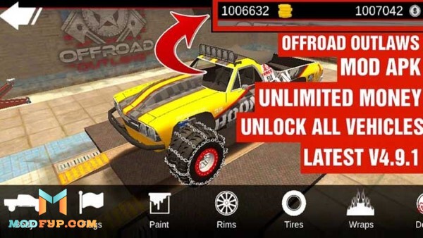 Offroad Outlaws Mod apk [Free purchase][Free shopping] download