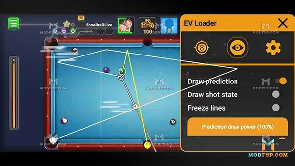 Ev Loader APK (8 Ball Pool) Screenshot