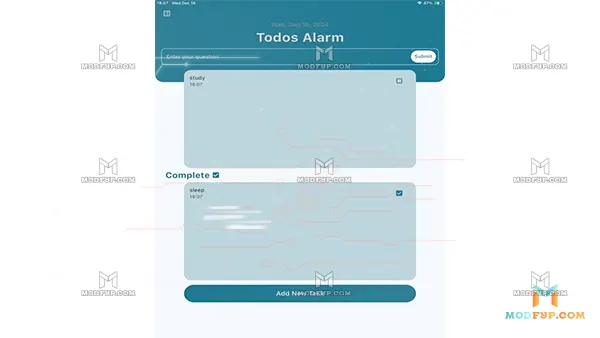 Todos Alarm APK Screenshot