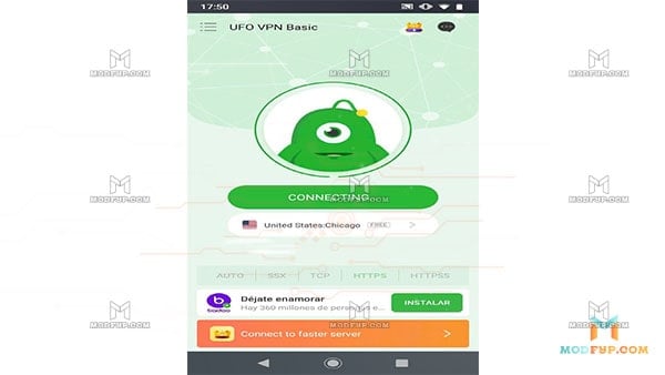 UFO VPN APK Screenshot