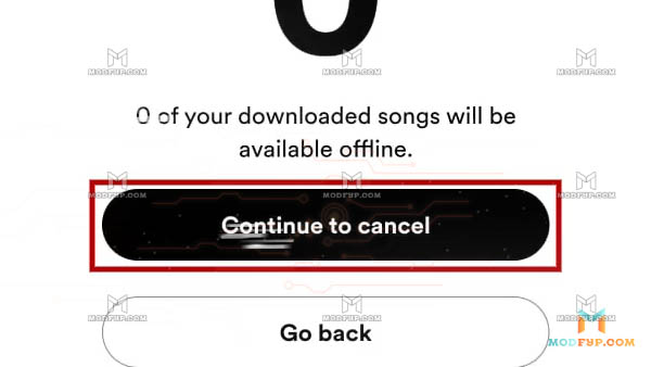 Cancel spotify premium Android 6