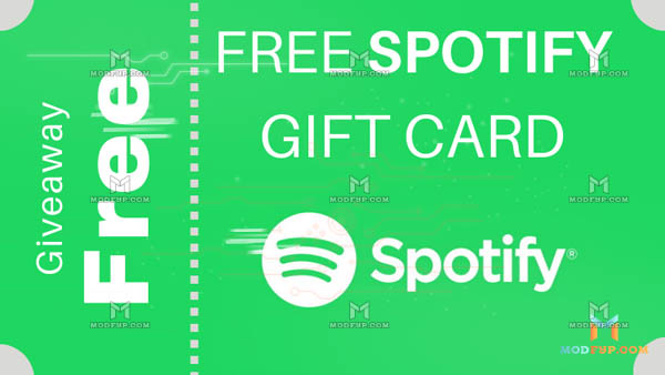 Promotional Spotify Gift Cards