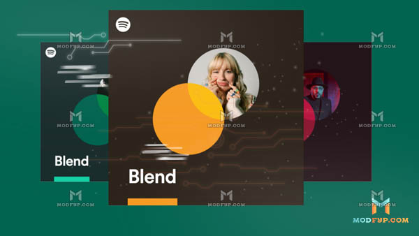 lista de reproducción Blend de Spotify