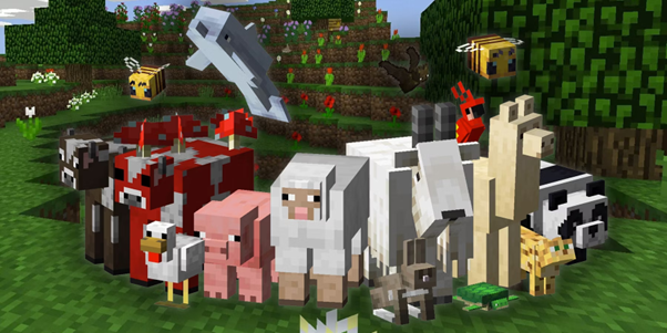 minecraft breed animals