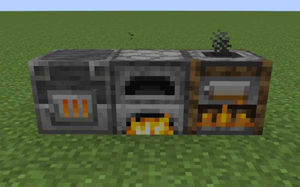 minecraft create a furnace