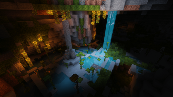 minecraft explore caves