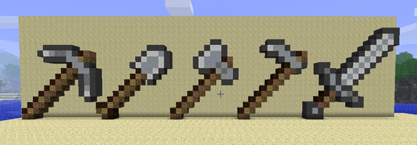 minecraft upgrade to stone tools