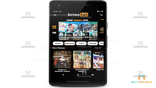 AnimeHub APK Screenshot