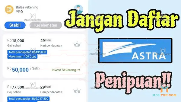 Astra Investasi APK (Crypto) Screenshot