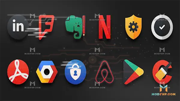 Darko Icon Pack Mod APK (Patched) Screenshot