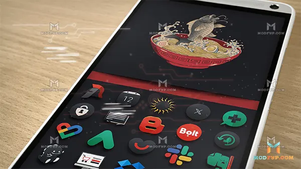 Darko Icon Pack Mod APK (Patched) Screenshot