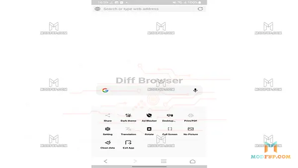 Diff Browser APK Screenshot