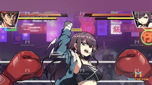 Girls Fighter DP (Android Game) Screenshot