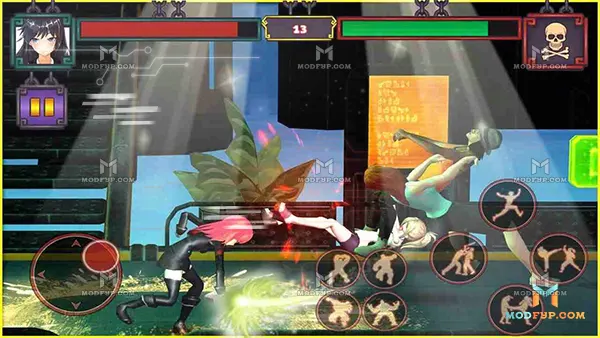 Girls Fighter DP (Android Game) Screenshot