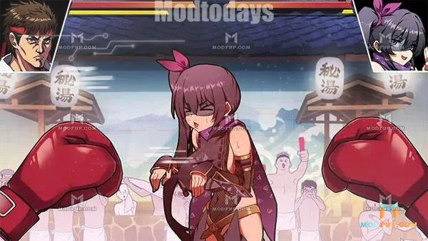 Girls Fighter DP (Android Game) Screenshot