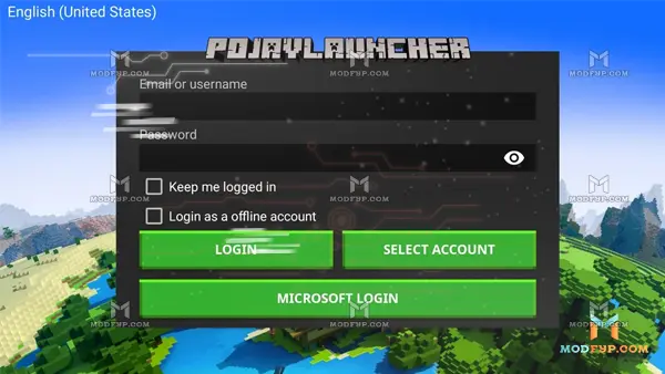 PojavLauncher APK (Minecraft) Screenshot