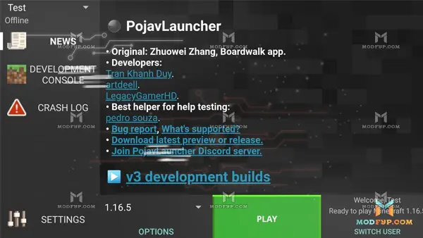 PojavLauncher APK (Minecraft) Screenshot