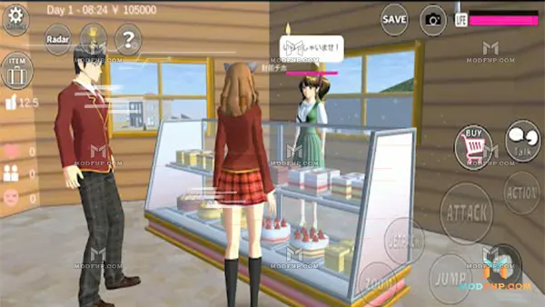 Sakura School Simulator Mod APK (Unlimited Money) Screenshot