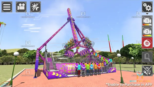 Theme Park Simulator Mod APK (Todo Desbloqueado) Screenshot