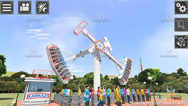 Theme Park Simulator Mod APK (Todo Desbloqueado) Screenshot