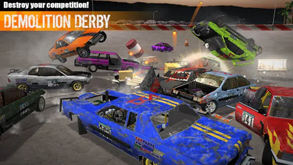 Demolition Derby 3 Mod APK (Unlimited money) Screenshot