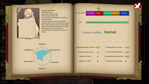 Fallen Elf Freya APK Screenshot