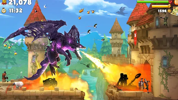 Hungry Dragon Mod APK (Unlimited money) Screenshot