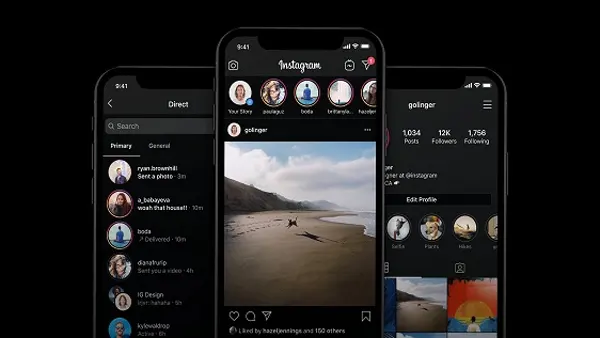 Instagram Black APK Screenshot
