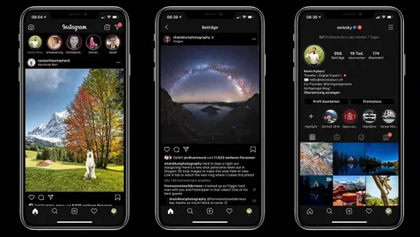 Instagram Black APK Screenshot