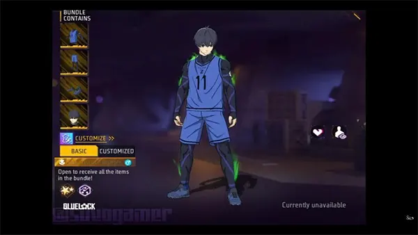 Isagi APK (Free Fire) Screenshot