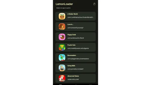 Lemon Loader APK Screenshot
