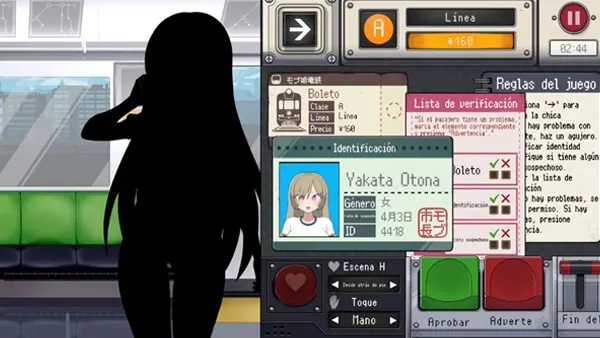 Mobgirl Train APK Screenshot
