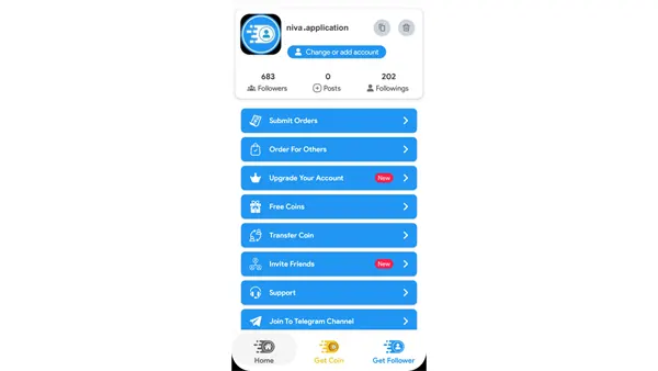 Niva Followers Mod APK Screenshot