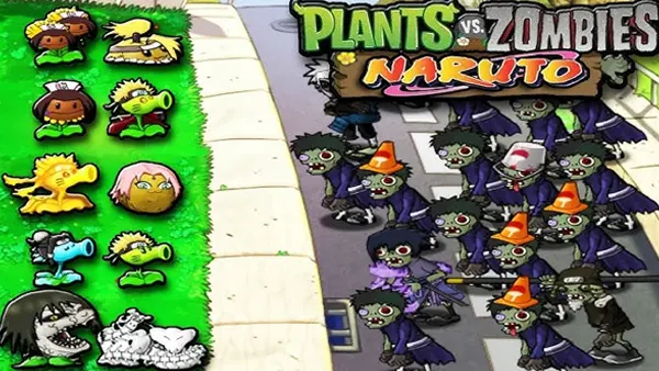 Plants Vs Zombies Naruto APK Screenshot
