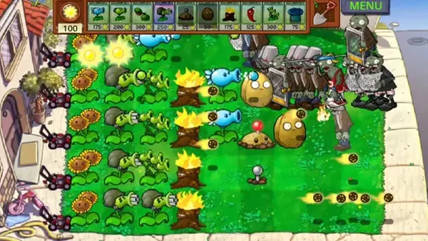 Plants Vs Zombies Naruto APK Screenshot