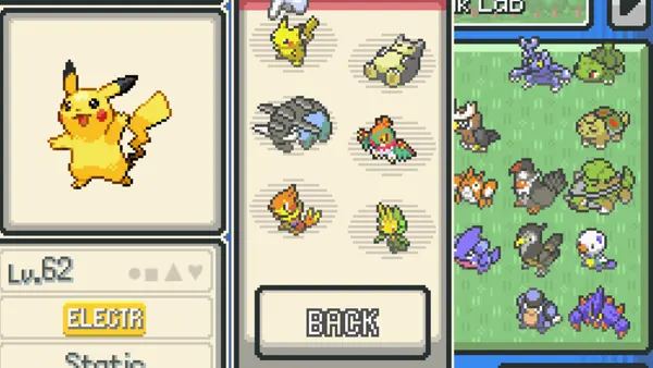 Pokemon Fire Ash APK Screenshot