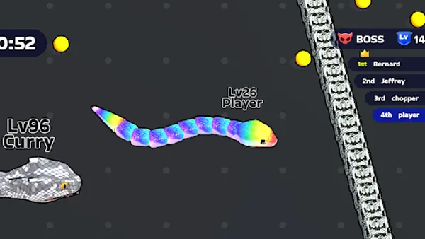 Snake Clash Mod APK Screenshot