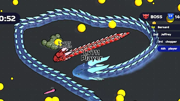 Snake Clash Mod APK Screenshot