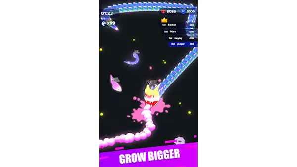 Snake Clash Mod APK Screenshot