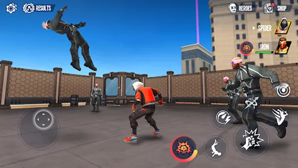 Spider Fighter 3 Mod APK (Unlimited Money) Screenshot