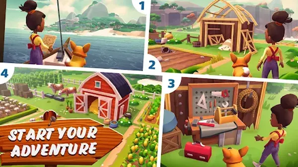 Sunshine Island Mod APK Screenshot