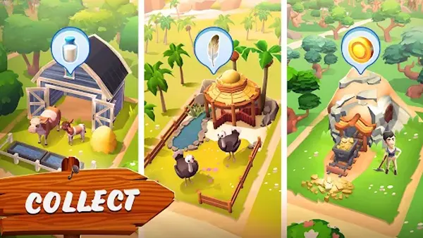 Sunshine Island Mod APK Screenshot