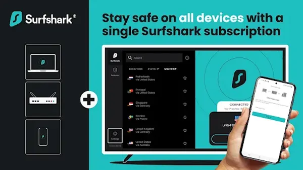 Surfshark APK Screenshot