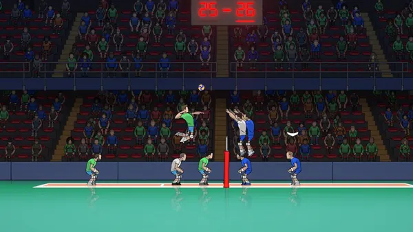 Thunder Spikes Volleyball APK Screenshot