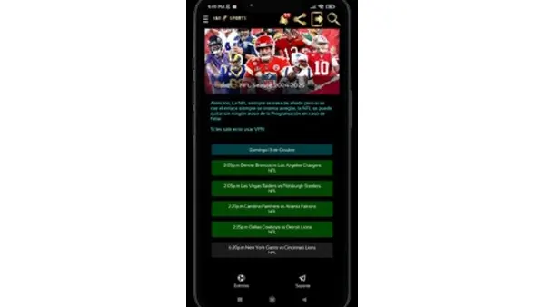 Var Sports APK Screenshot
