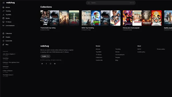 Watchug APK Screenshot