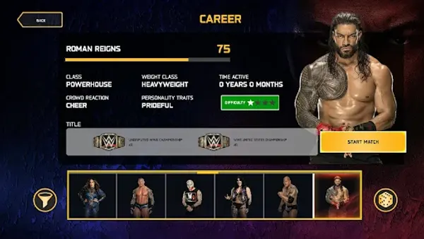 WWE 2K25 Netflix Edition APK Screenshot