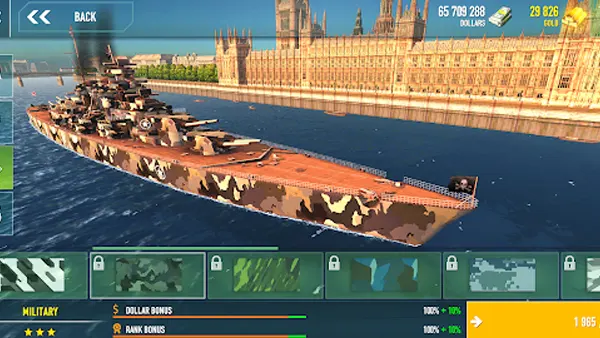 Battle of Warships Mod APK (Unlimited money) Screenshot