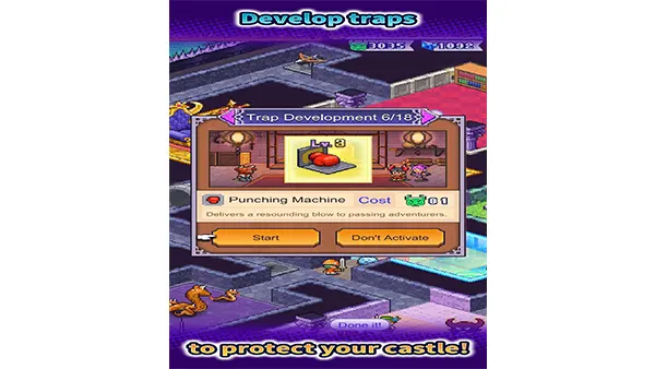 Demon Castle Story Mod APK Screenshot